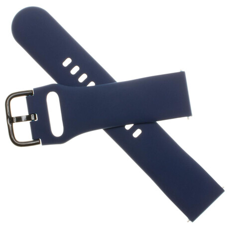FIXED Silicone Strap s&nbsp;Quick Release 20mm pro smartwatch, modrý (foto 2)