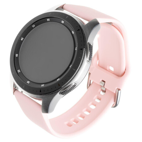 FIXED Silicone Strap s&nbsp;Quick Release 20mm pro smartwatch, růžový (foto 1)