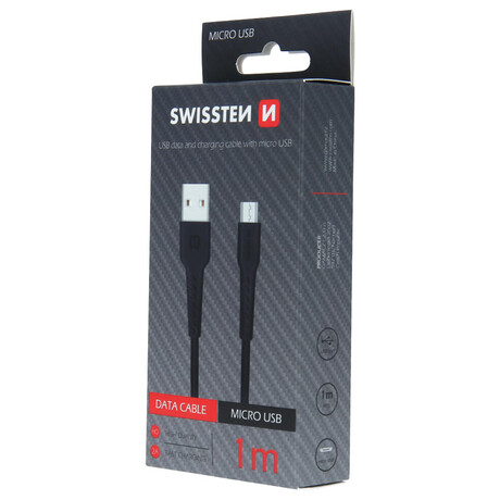 DATOV KABEL SWISSTEN USB / MICRO USB 1,0 M ERN