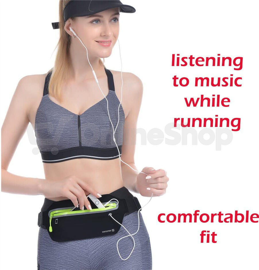 POUZDRO SWISSTEN WAIST BAG ČERNÉ
