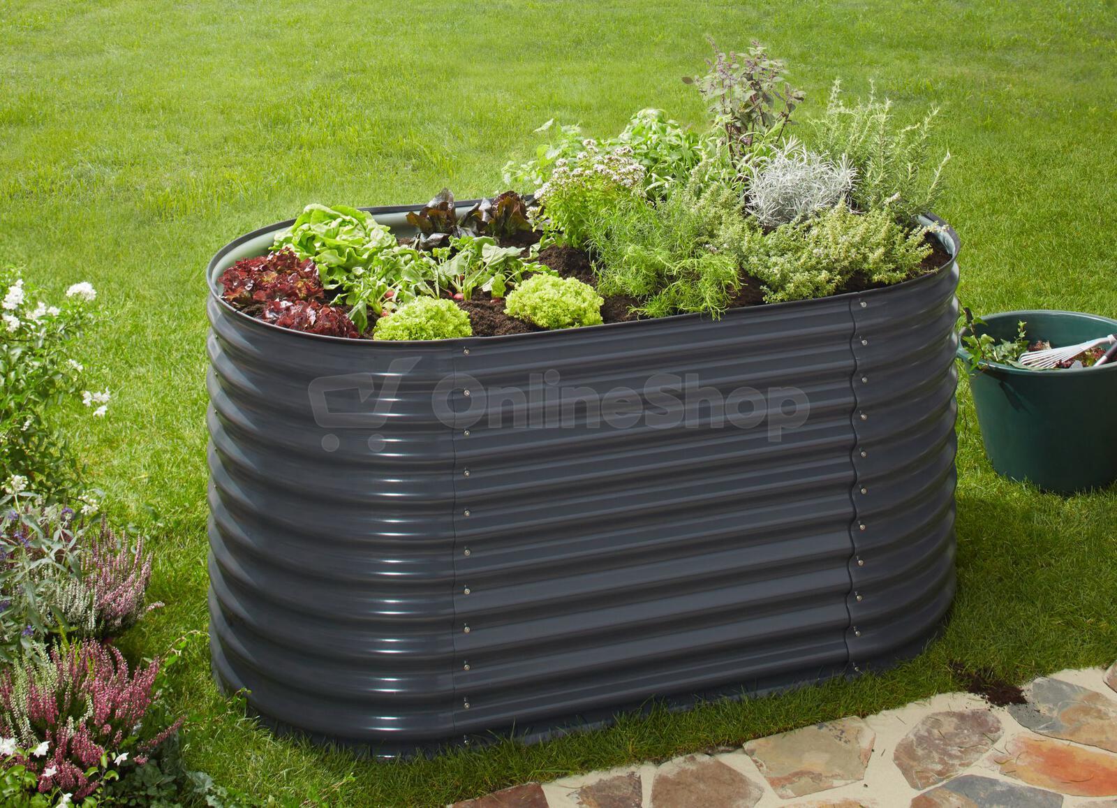 Vyvýšený záhon LANITPLAST WAVE 168 LG2418