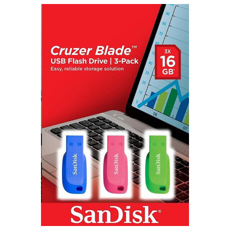 SanDisk Flash Disk 16GB Cruzer Blade (foto 1)