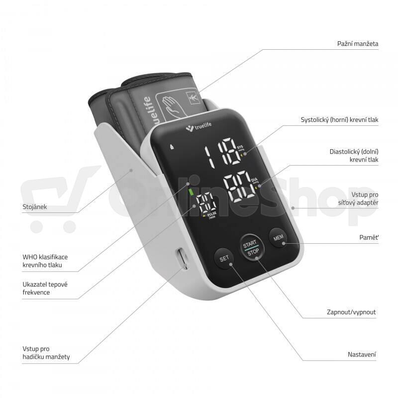 Tlakoměr TrueLife Pulse B-Vision