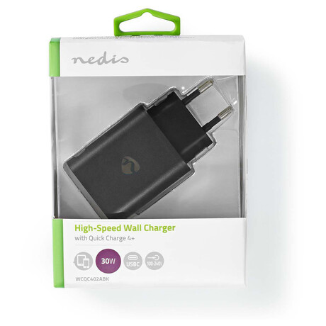 Adaptér USB NEDIS WCQC402ABK