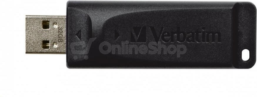 VERBATIM Flash disk Store 'n' Go Slider/ 32GB/ USB 2.0/ černá (98697)