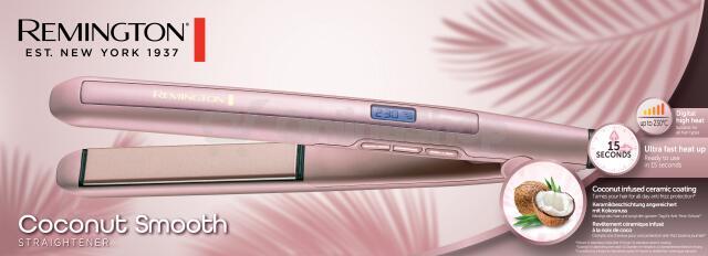 Žehlička na vlasy Remington S5901 Coconut Smooth