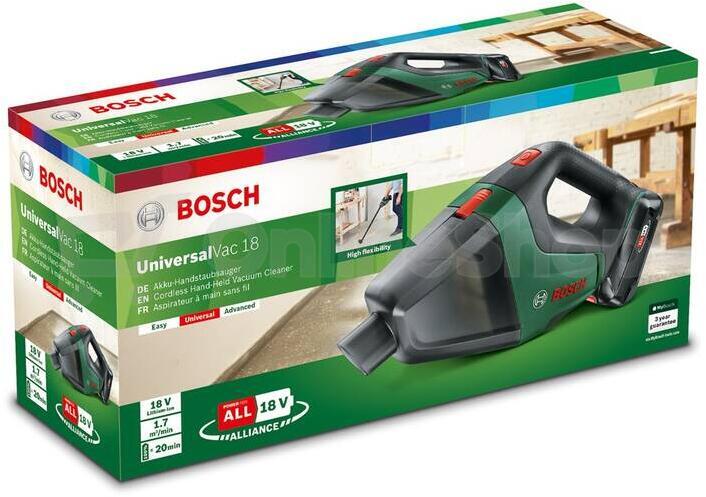 Akumulátorový vysavač Bosch UniversalVac 18 (set)