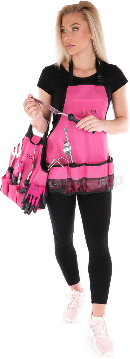 Sada zahradního nářadí GARDEN PINK 12 SIXTOL