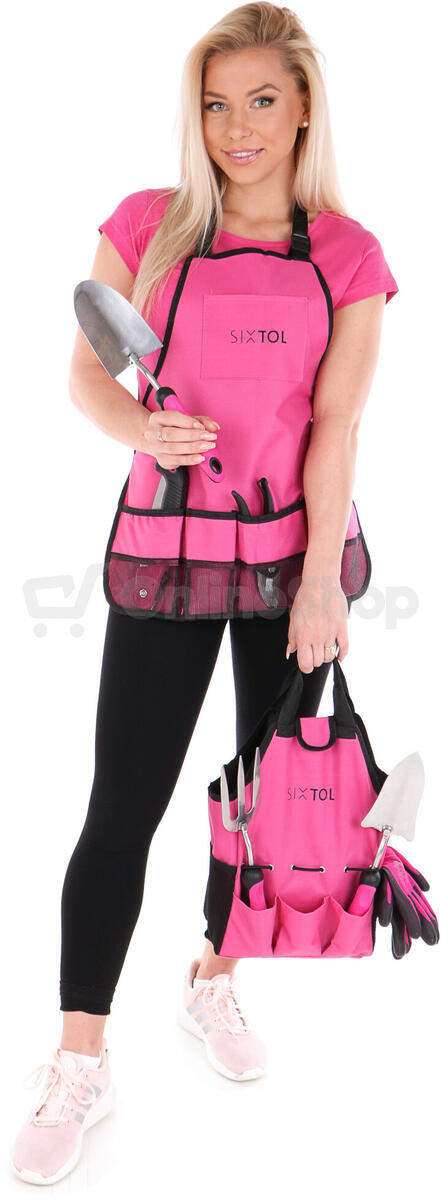 Sada zahradního nářadí GARDEN PINK 12 SIXTOL