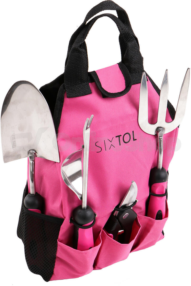 Sada zahradního nářadí GARDEN PINK 12 SIXTOL
