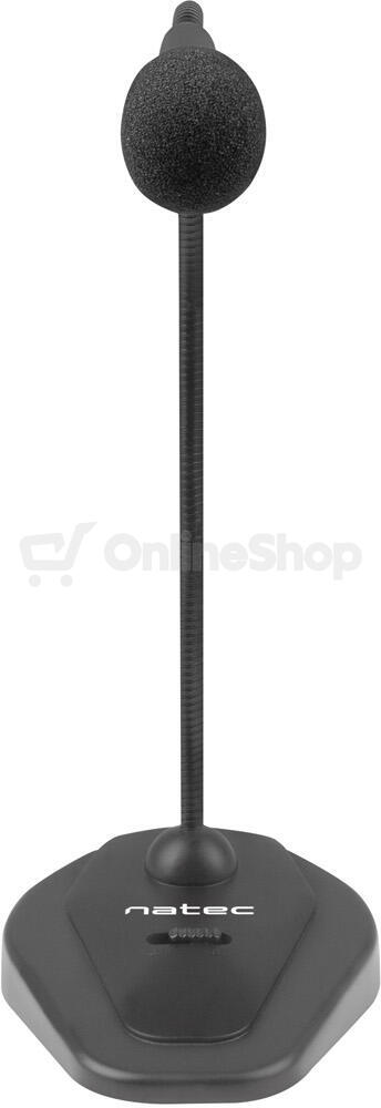 NATEC mikrofon GIRAFFE 2, Mini Jack, černý (NMI-1563)