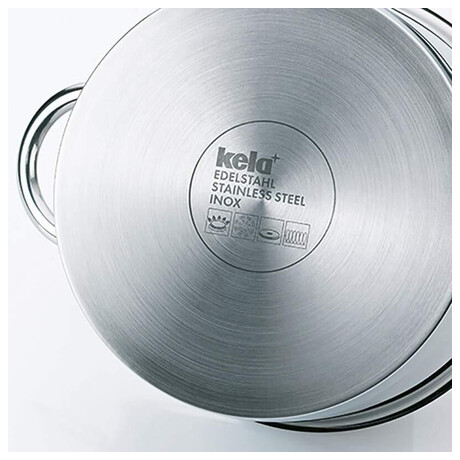 Hrnec nerez se sklennou poklic Kela CAILIN KL-10960 6 l