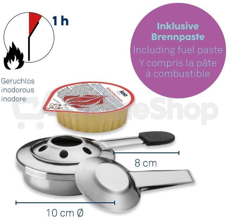 KELA Ohřívač BASIC chróm KL-60127