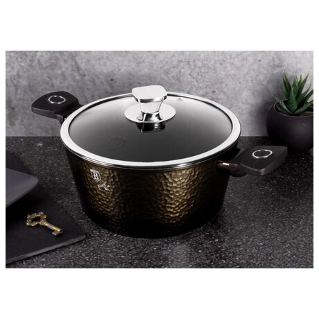 Kastrol + 2 poklice BERLINGERHAUS Primal Gloss Collection 2 poklice BH-6573, 28 cm