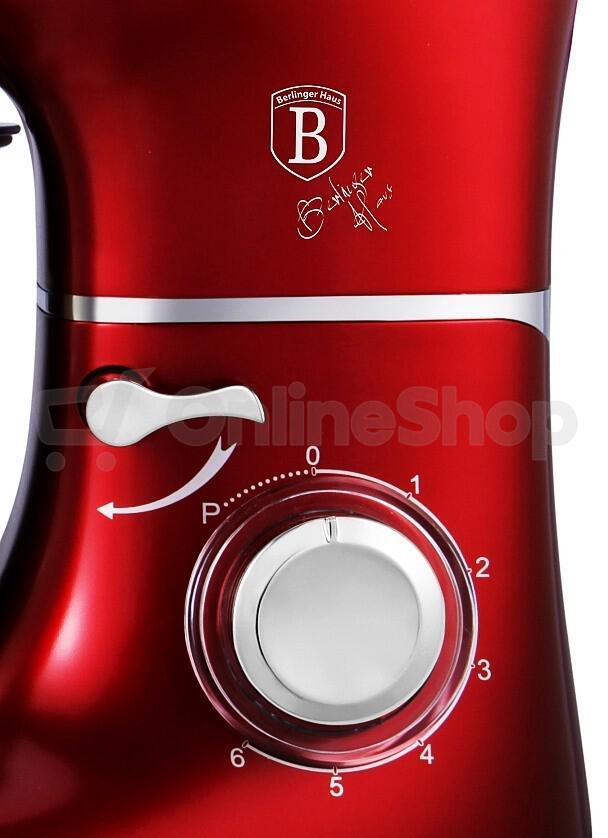 Kuchyňský robot BerlingerHaus BH-9193 Burgundy Metallic Line