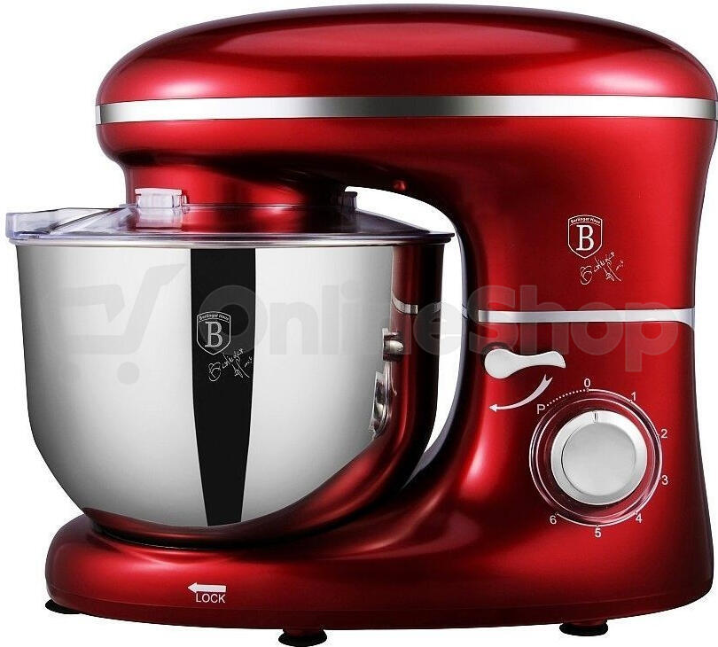 Kuchyňský robot BerlingerHaus BH-9193 Burgundy Metallic Line