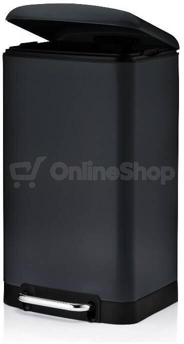 KELA Odpadkový koš DAVINO 30 l černá KL-10923