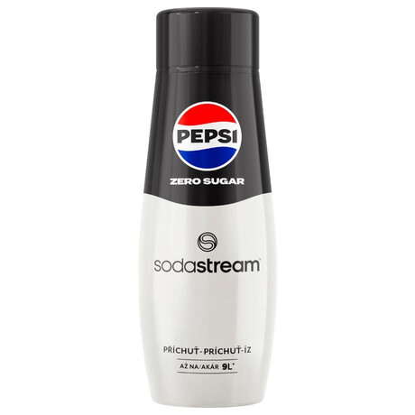 SET Vrobnk sody SodaStream Terra Black + Sirup Sodastream Pepsi MAX 440 ml