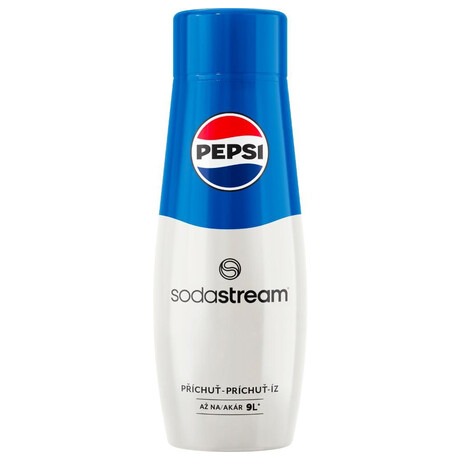 SET Vrobnk sody SodaStream Terra Red + Nhradn lhev SodaStream FUSE 2x1l, ern + Sirup Sodastream Pepsi 440 ml + 7UP 440 ml + Mirinda 440 ml