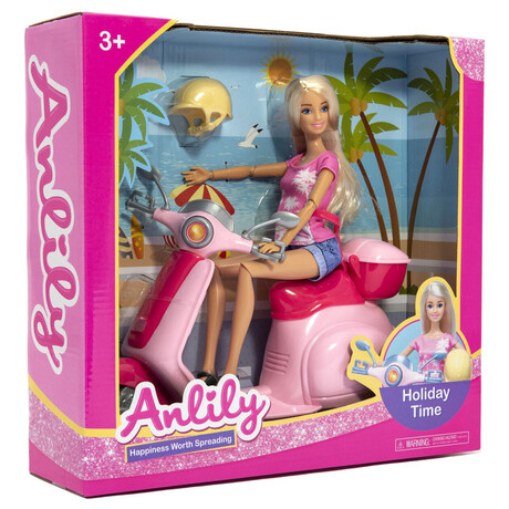 Teddies Anlily se&nbsp;skútrem (foto 1)