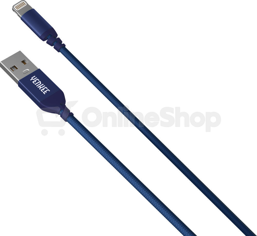 Kabel YENKEE YCU 611 BE USB / lightning 1m