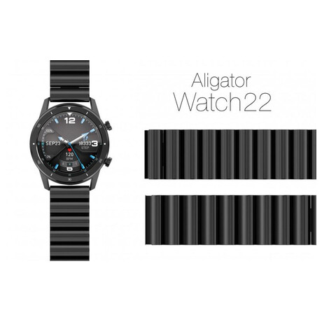 Aligator 22mm, černý (foto 2)