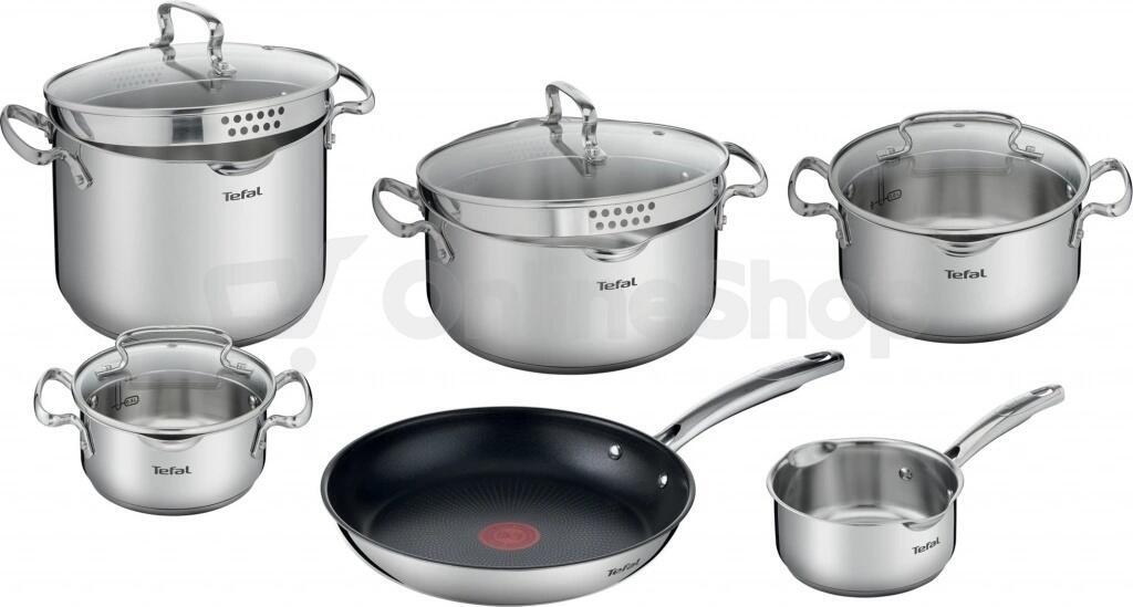 Sada nádobí Tefal Duetto+ G732SA55, 10 ks