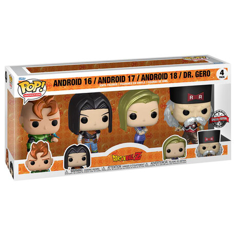 Funko POP Animation: 4 Pack DBZ