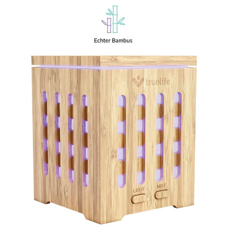 Aroma difuzr a zvlhova vzduchu TrueLife AIR Diffuser D7 Bamboo
