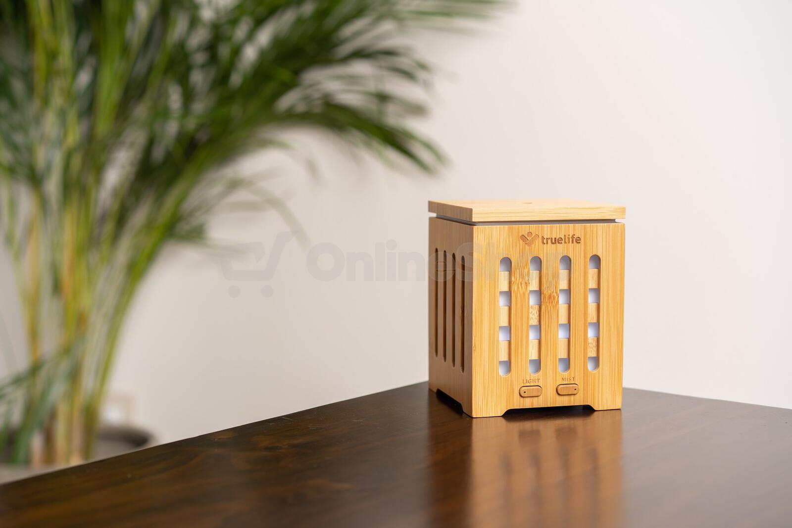 Aroma difuzér a zvlhčovač vzduchu TrueLife AIR Diffuser D7 Bamboo