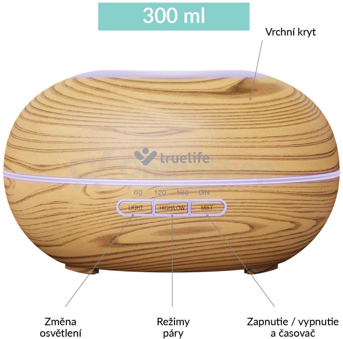 Aroma difuzér a zvlhčovač vzduchu TrueLife AIR Diffuser D5 Light