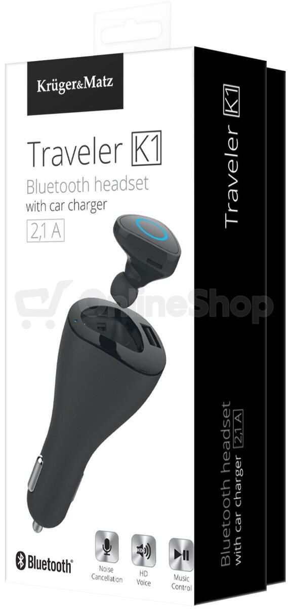 HandsFree do auta Krüger&Matz Traveler K1