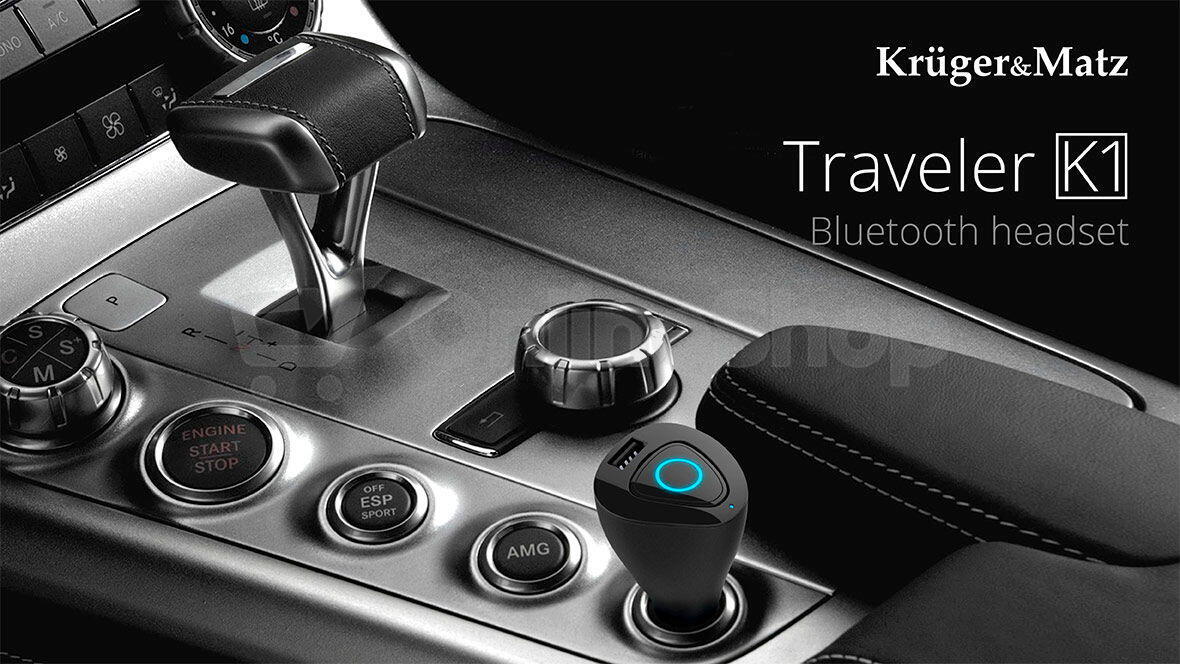 HandsFree do auta Krüger&Matz Traveler K1
