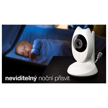 EVOLVEO Baby Monitor N4, dtsk video chvika (CAM-4)