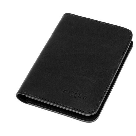 FIXED Smile Wallet XL&nbsp;se smart trackerem FIXED Smile PRO, černá (foto 1)