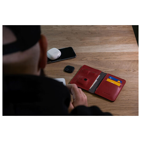 FIXED Smile Wallet XL&nbsp;se smart trackerem FIXED Smile PRO, červená (foto 3)