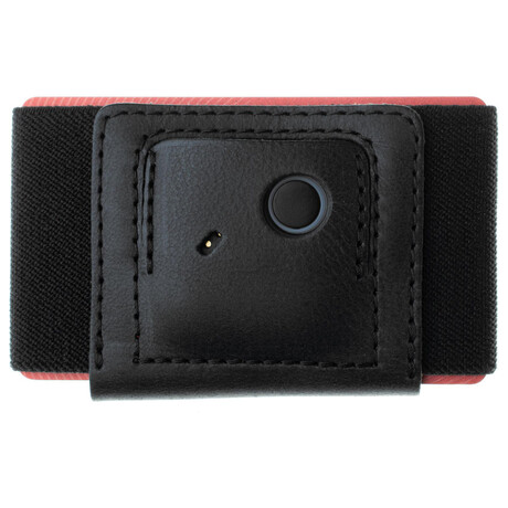 FIXED Smile Tiny Wallet se&nbsp;smart trackerem FIXED Smile PRO, černá (foto 1)