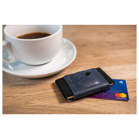 FIXED Smile Tiny Wallet se&nbsp;smart trackerem FIXED Smile PRO, modrá (foto 3)