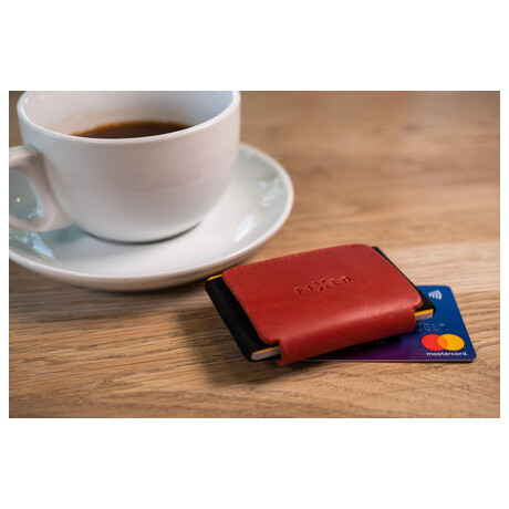 FIXED Smile Tiny Wallet se&nbsp;smart trackerem FIXED Smile PRO, červená (foto 3)