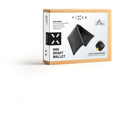 FIXED Smile Wallet se&nbsp;smart trackerem FIXED Smile PRO, černá (foto 5)
