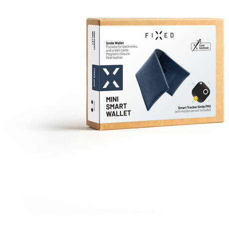 FIXED Smile Wallet se&nbsp;smart trackerem FIXED Smile PRO, modrá (foto 5)