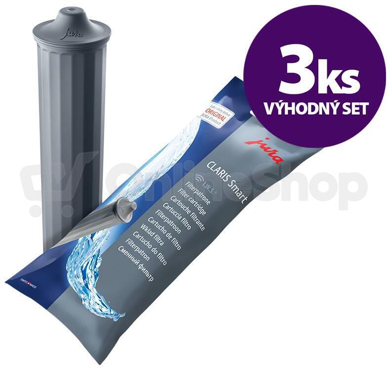 3ks JURA CLARIS Smart, filtrační patrona