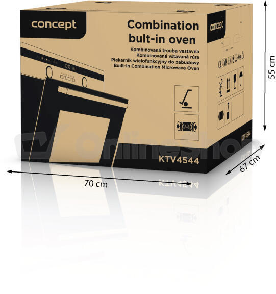 Kompaktní trouba Concept KTV4544 SINFONIA