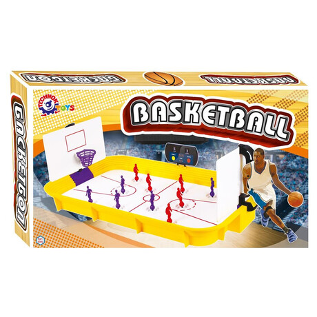 Teddies Kokov/Basketbal spoleensk hra plast v krabici 53x31x9cm