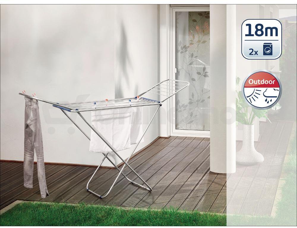 Sušák na prádlo Siena 180 Aluminium LEIFHEIT