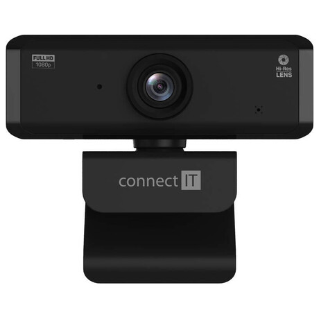 CONNECT IT WebYouSee webkamera s rozlienm Full HD (1920  1080 px) (CCW-2000-BK)