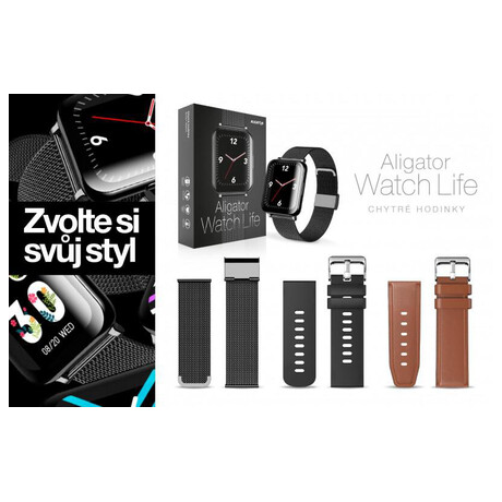 Aligator Watch Life, ern (foto 6)