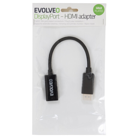 EVOLVEO DisplayPort -&nbsp;HDMI adaptér (foto 2)