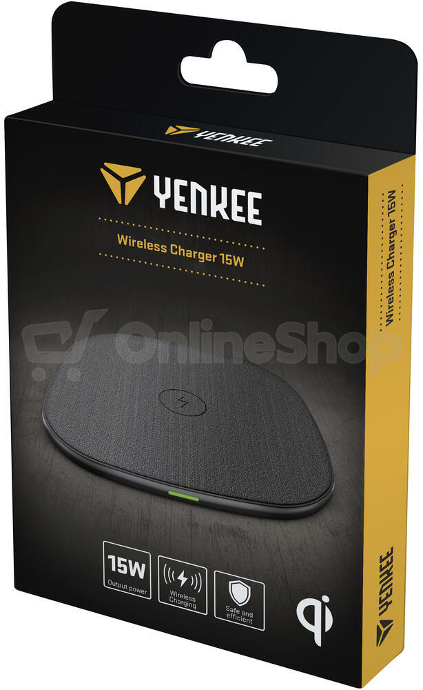 Bezdrátová nabíječka YENKEE YAC 5150 BK