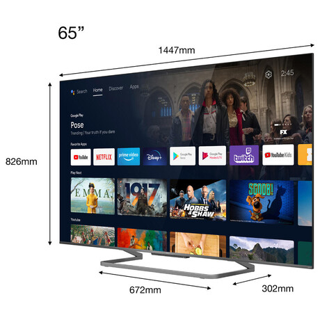 UHD QLED TV TCL 65C728